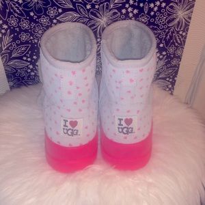 Ugg Boots with heart print!
